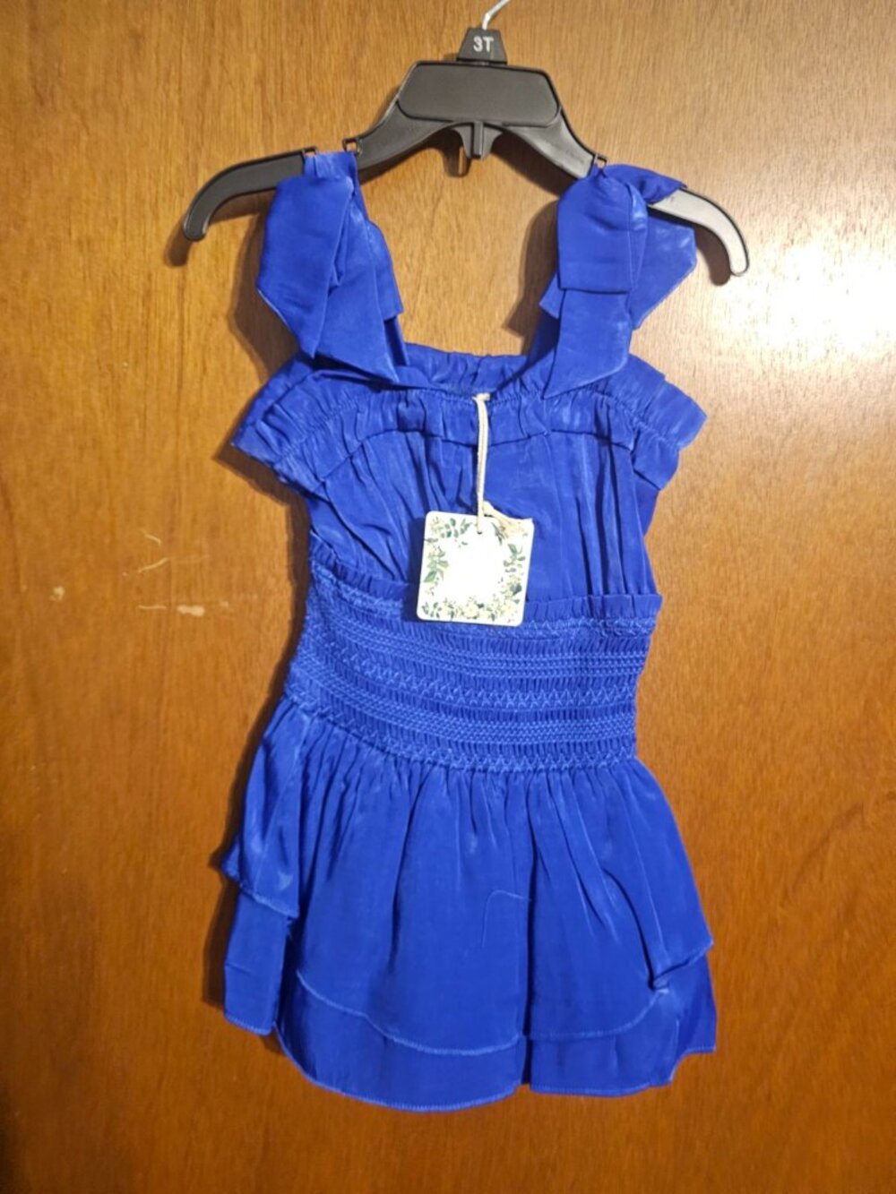 Chelsea & Violet Toddler Girl Pacific Blue Sun Dress  NEW